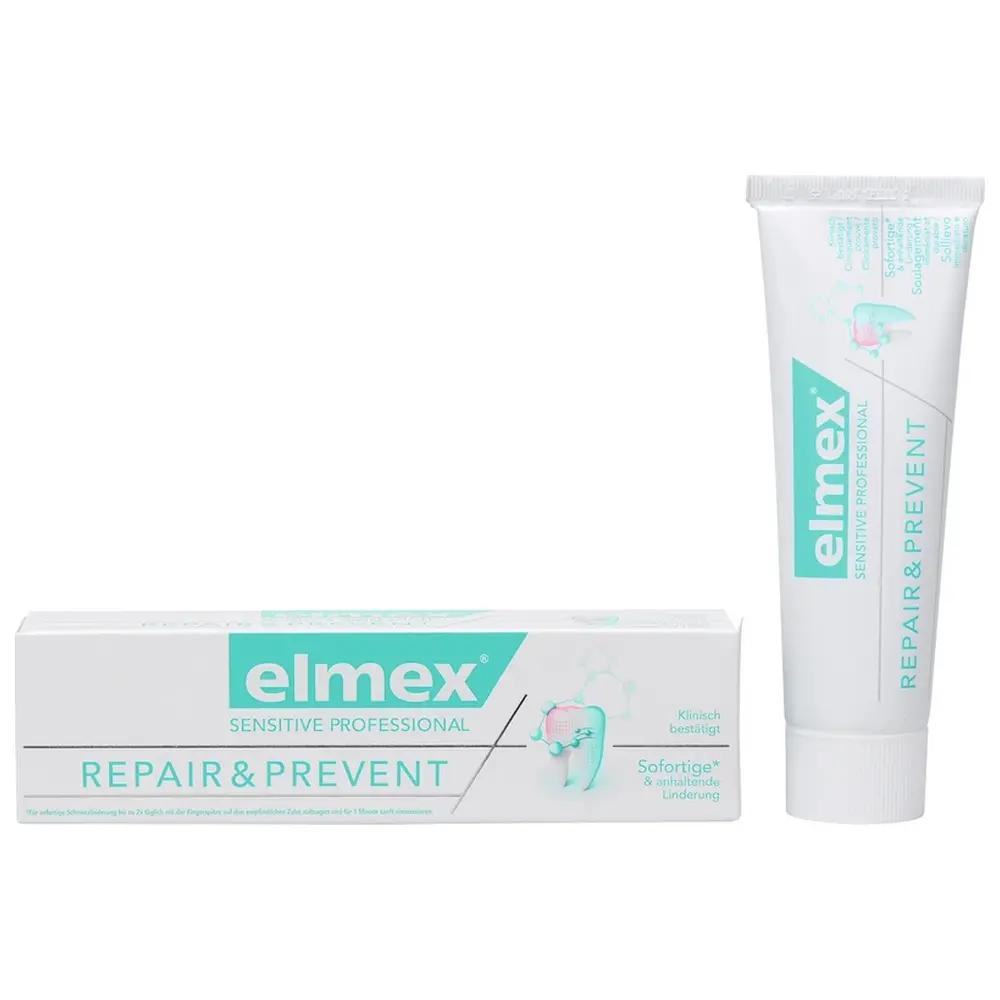 CP GABA elmex® SENSITIVE PROFESSIONAL REPAIR & PREVENT Zahnpasta - Tube 75 ml