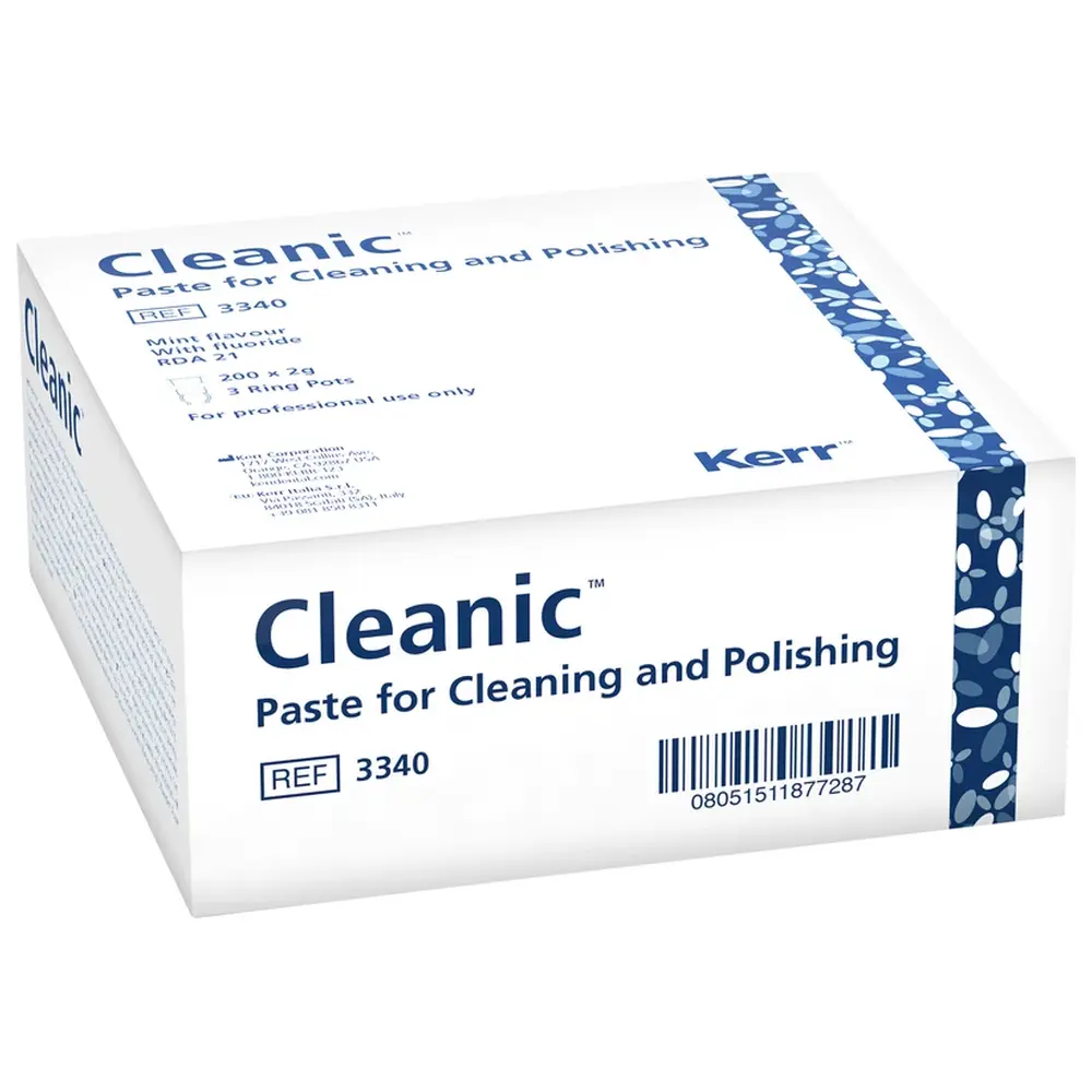 Kerr Cleanic™ Prophy-Paste - Packung 200 x 2 g Singledose Minze mit Fluorid