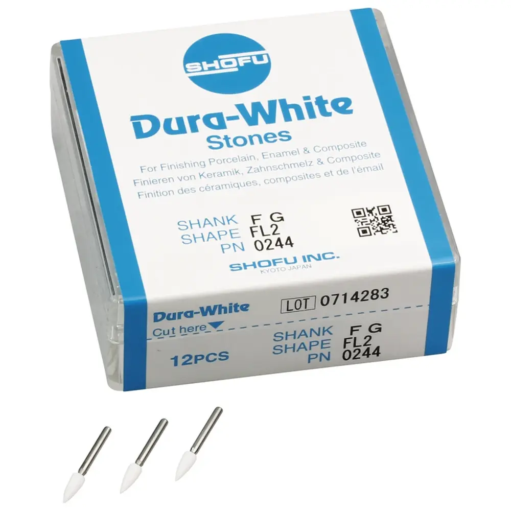 SHOFU Dura-White - Packung 12 Stück FL2, FG, ISO 025