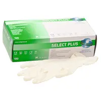 Unigloves SELECT® PLUS - Packung 100 Stück puderfrei, naturlatex, M
