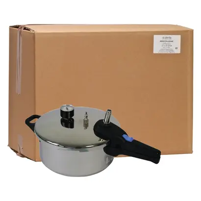 al dente Dentalprodukte GmbH AQUA-Drucktopf 4,5l m.Füllschlauch, Edelstahl St