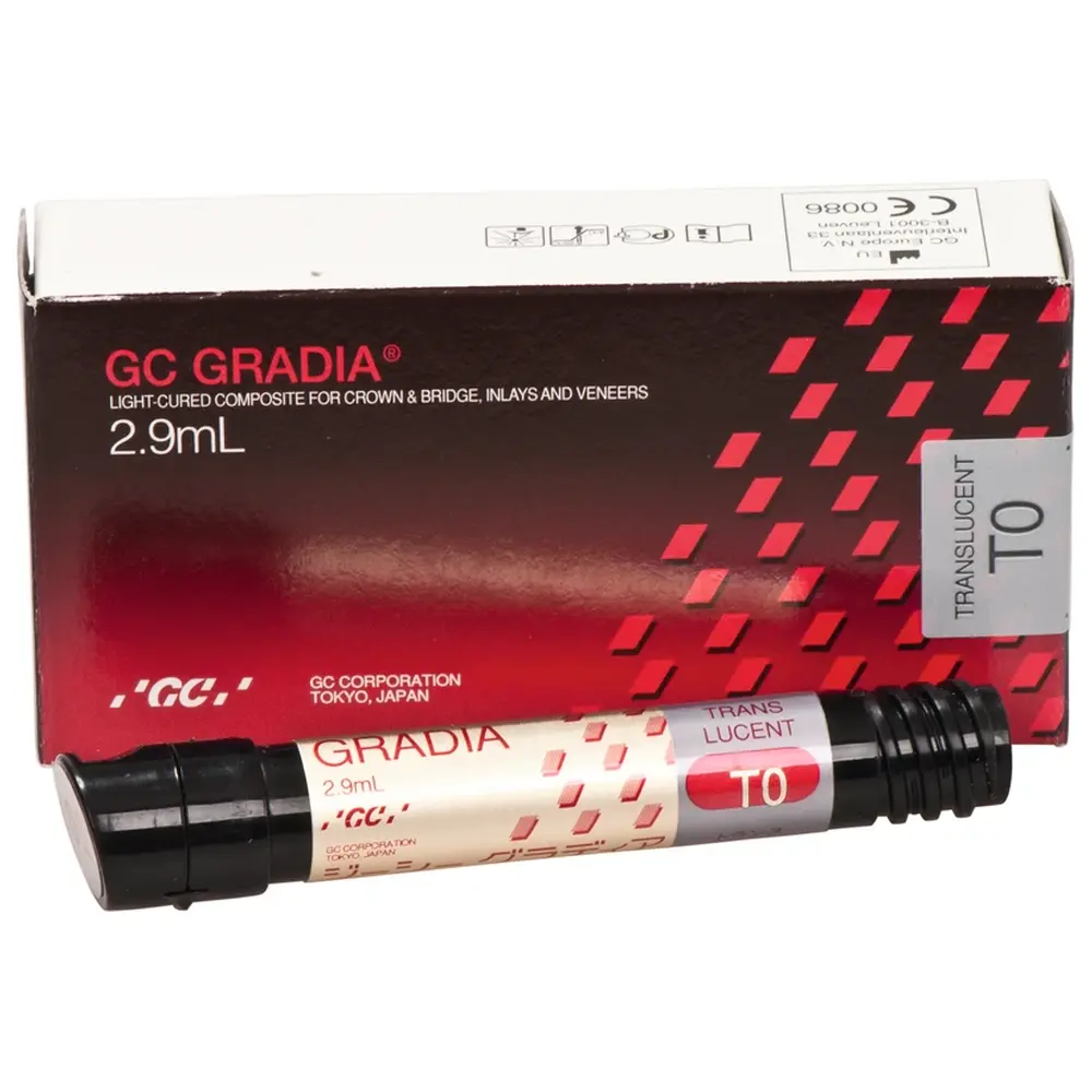 GC GRADIA® - Spritze 2,9 ml Paste translucent T0