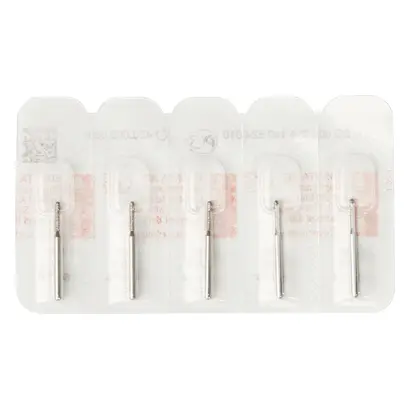 Edenta Diamanten 880 - Packung 5 Stück Standard, FG, Figur 140 Zylinder rund, 6 mm, ISO 010