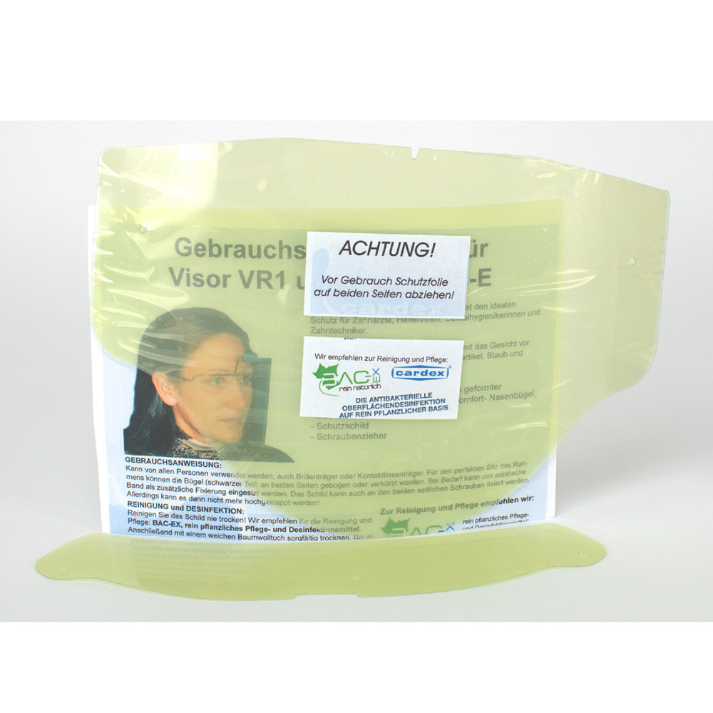 Ersatzschild 2-Teilig f. Visor St