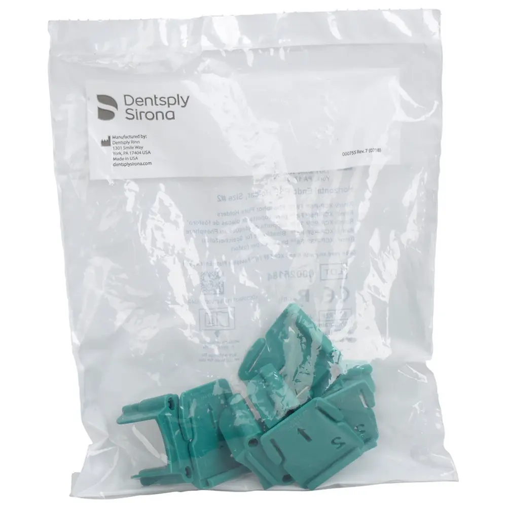 Dentsply Sirona Endo Halter - Packung 4 Stück horizontal für Speicherfolien Größe 2