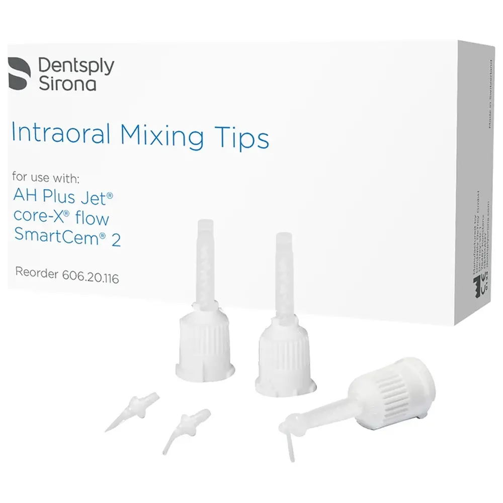 Dentsply Sirona AH Plus Jet™ Mischkanülen - Packung 40 Mischkanülen, 40 Intraoral-Tips