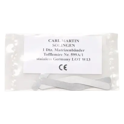 Carl Martin GmbH Matrizenband Tofflemire 599A/1 Pa 12 Carl Martin GmbH Matrizenband Tofflemire 599A/1 Pa 12