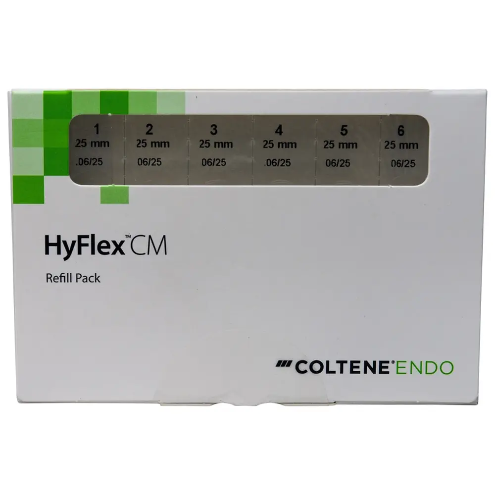 COLTENE HyFlex® CM - Packung 6 Stück 25 mm, Taper.06 ISO 025