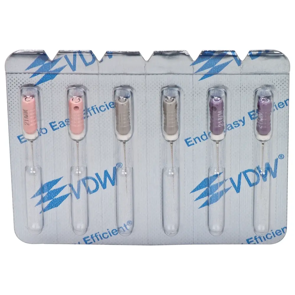 VDW STERILE C-PILOT® Feilen - Sortiment 6 Stück 21 mm ISO 006-010