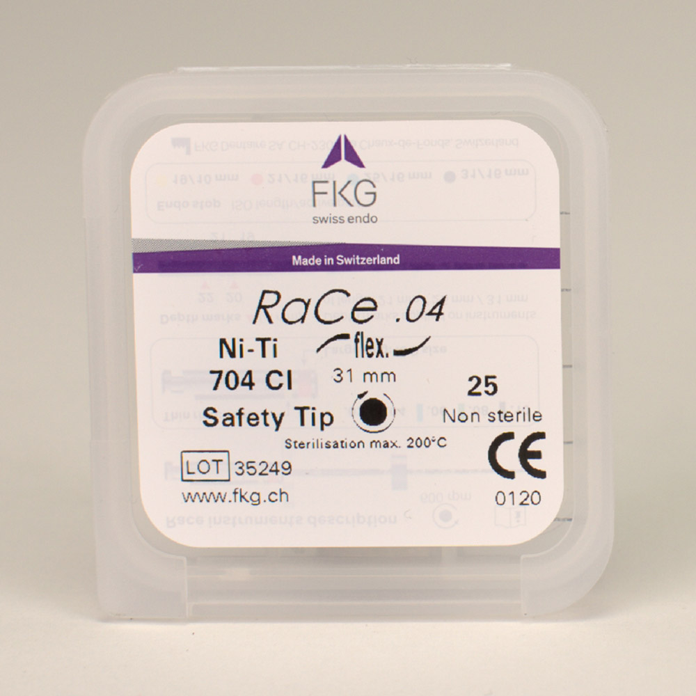 RaCe NiTi-Instr.Kon. 4% 31mm 025 Pa