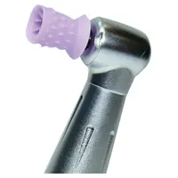 Kerr Farbige Prophy Cups - Packung 30 Stück violett spiralförmig, weiches Gummi, Screw-Type