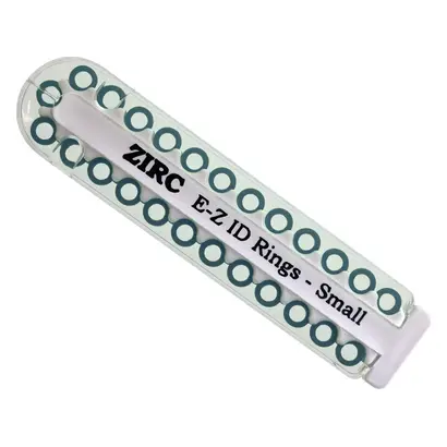 Zirc Company EZ-ID Markierungsring Zirc klein 3mm blau Pa 25