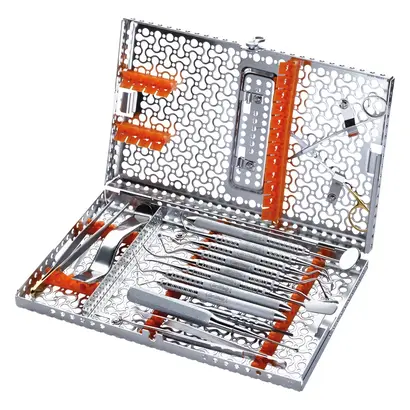 Hu-Friedy IMS Infinity Container Kassetten - Stück orange, 2C, für 16 Instrumente