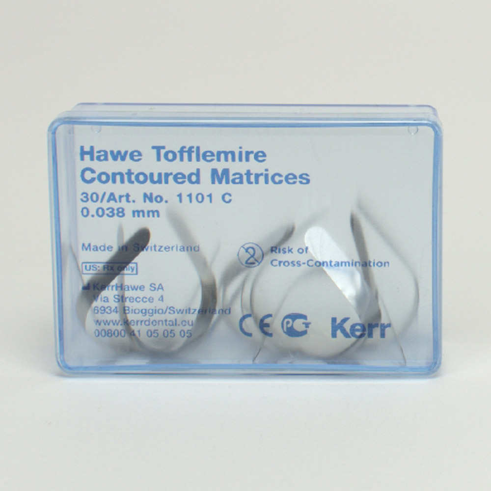 Tofflemire Matr. bombiert 0,038 Pa