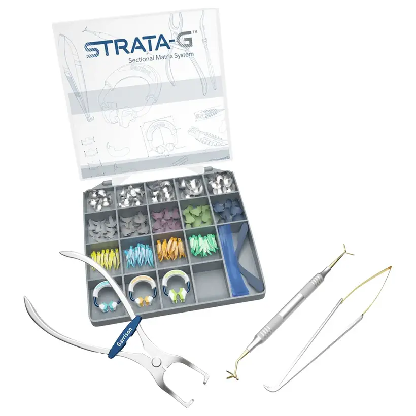 Garrison Dental Solutions Strata-G Sectional Matrix System SG-KSH-11 Professional Kit