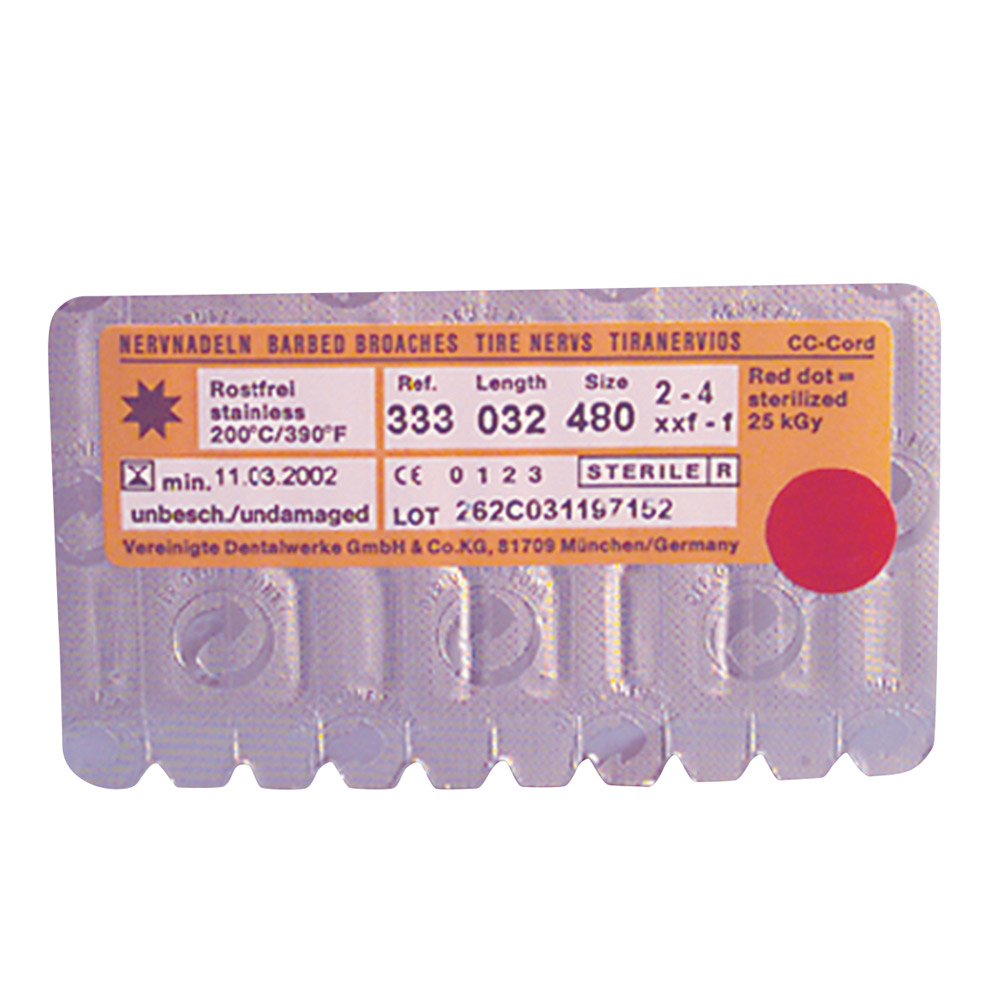 Nervnadeln CC-Cord 333/c schwarz 21mm Sa