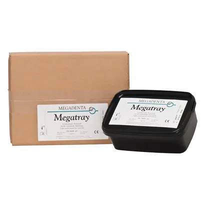MEGADENTA Dentalprodukte GmbH Megatray Löffelplatten OK rosa Pa 100