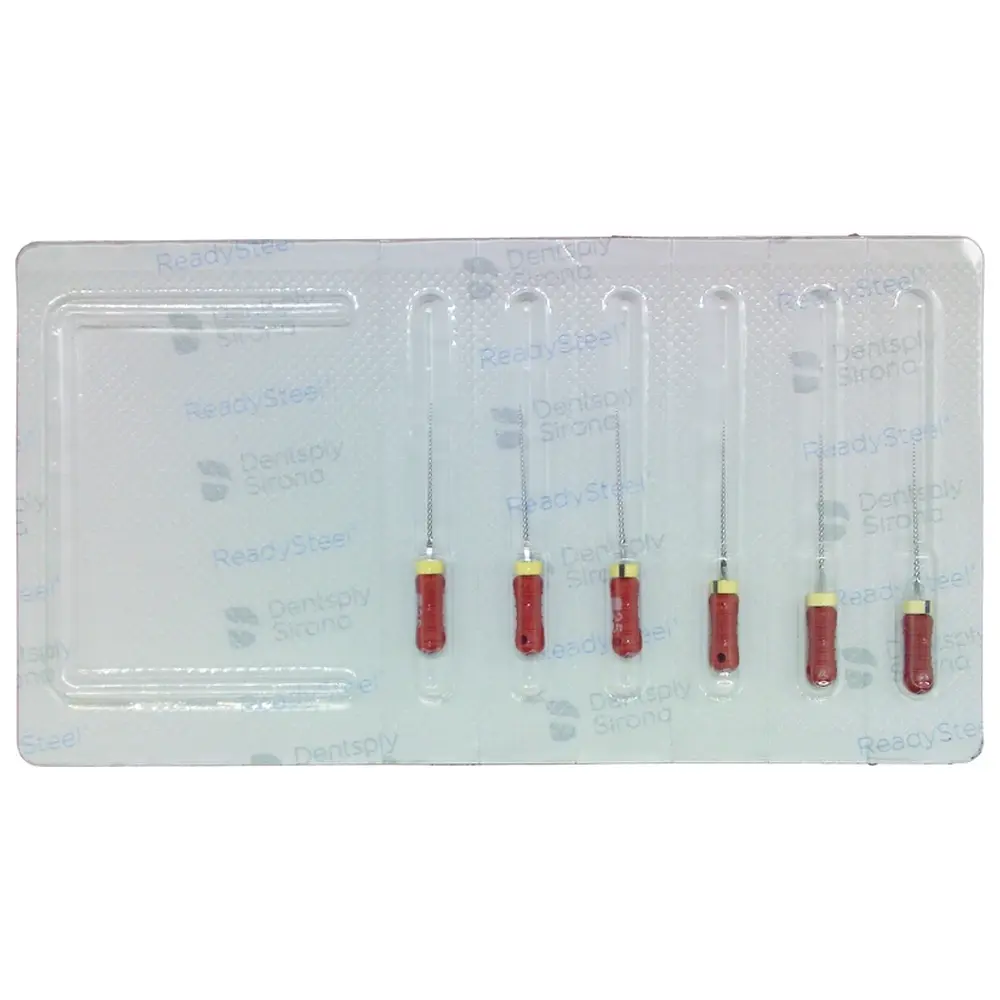 Dentsply Sirona READYSTEEL K-Flexofiles - Packung 6 Stück 21 mm ISO 025
