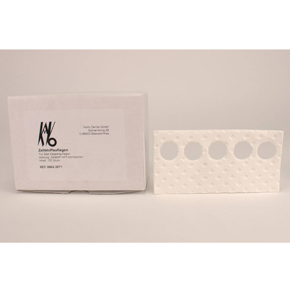 Zellstoffauflagen 5 Loch 94x188mm 100St