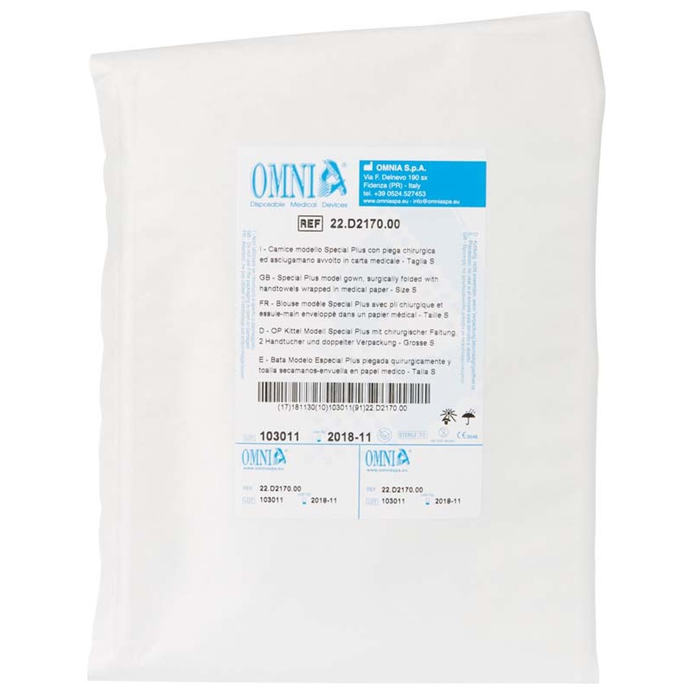 Omnia Mantel Special Plus - Packung 12 Stück S, 109 cm