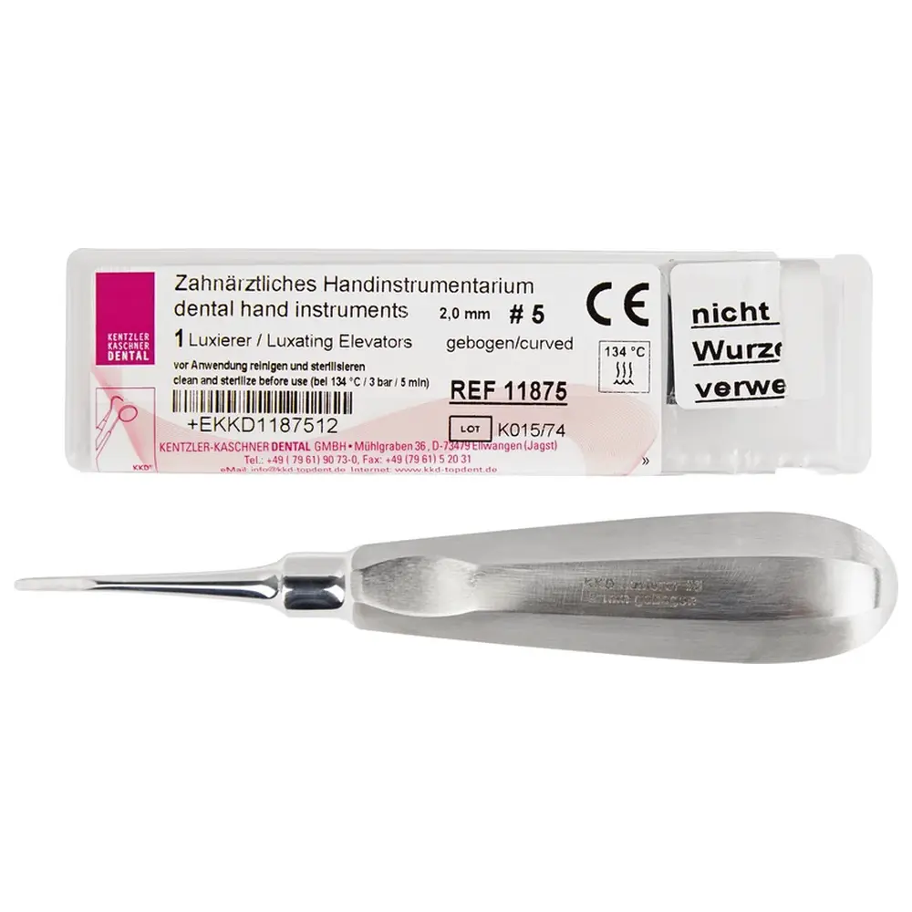 Kentzler-Kaschner KKD® Luxierer - Stück 2 mm gebogen , Nr. 5