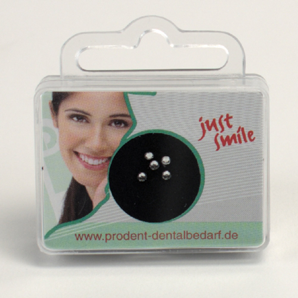 Dental Jewel weiß Diamant 1,8 5St