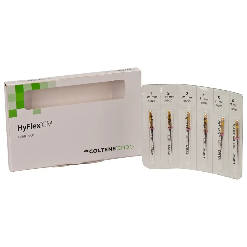 COLTENE HyFlex® CM - Packung 6 Stück 21 mm, Taper.06 ISO 020