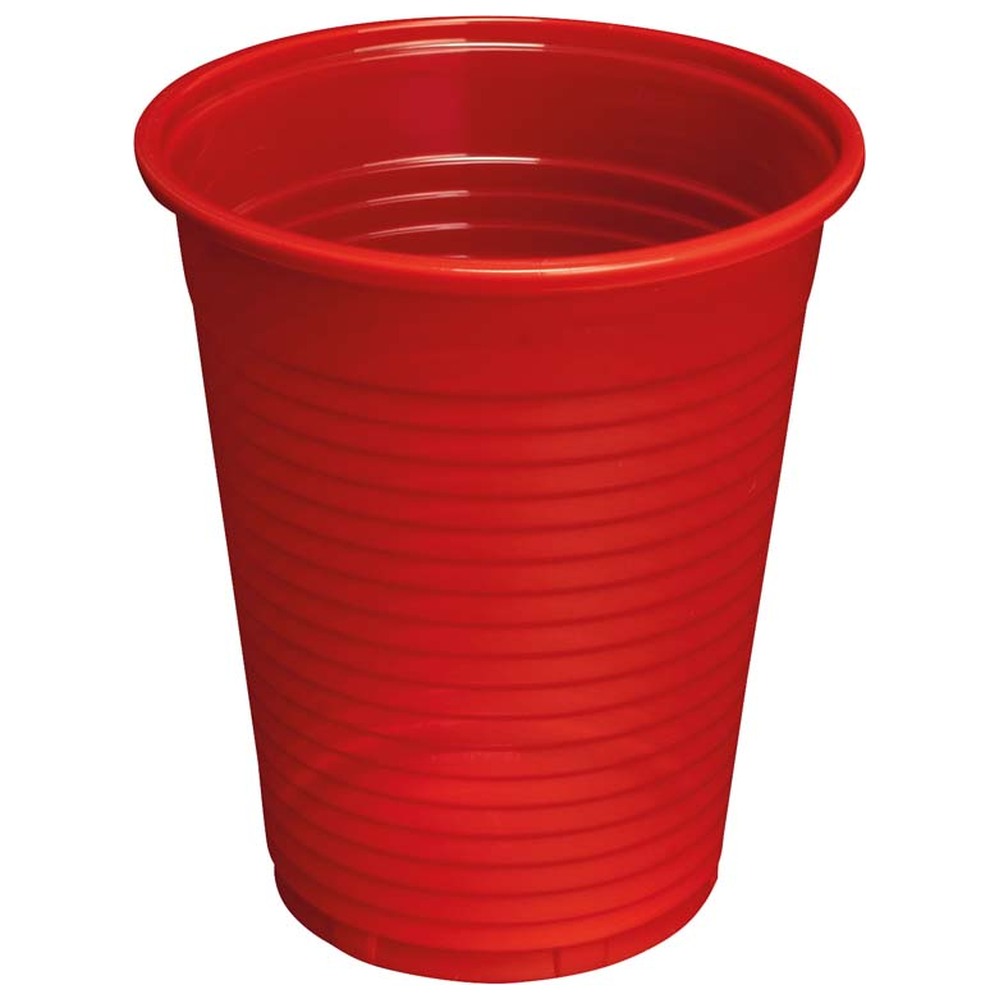 Euronda Monoart® Mundspülbecher - Karton 3.000 Stück rot, 180 ml