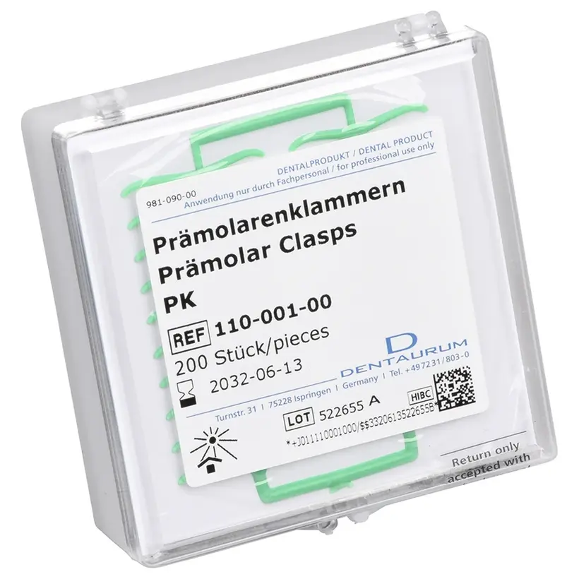 Dentaurum GmbH & Co. KG Prämolarenklammer gün Pa 200