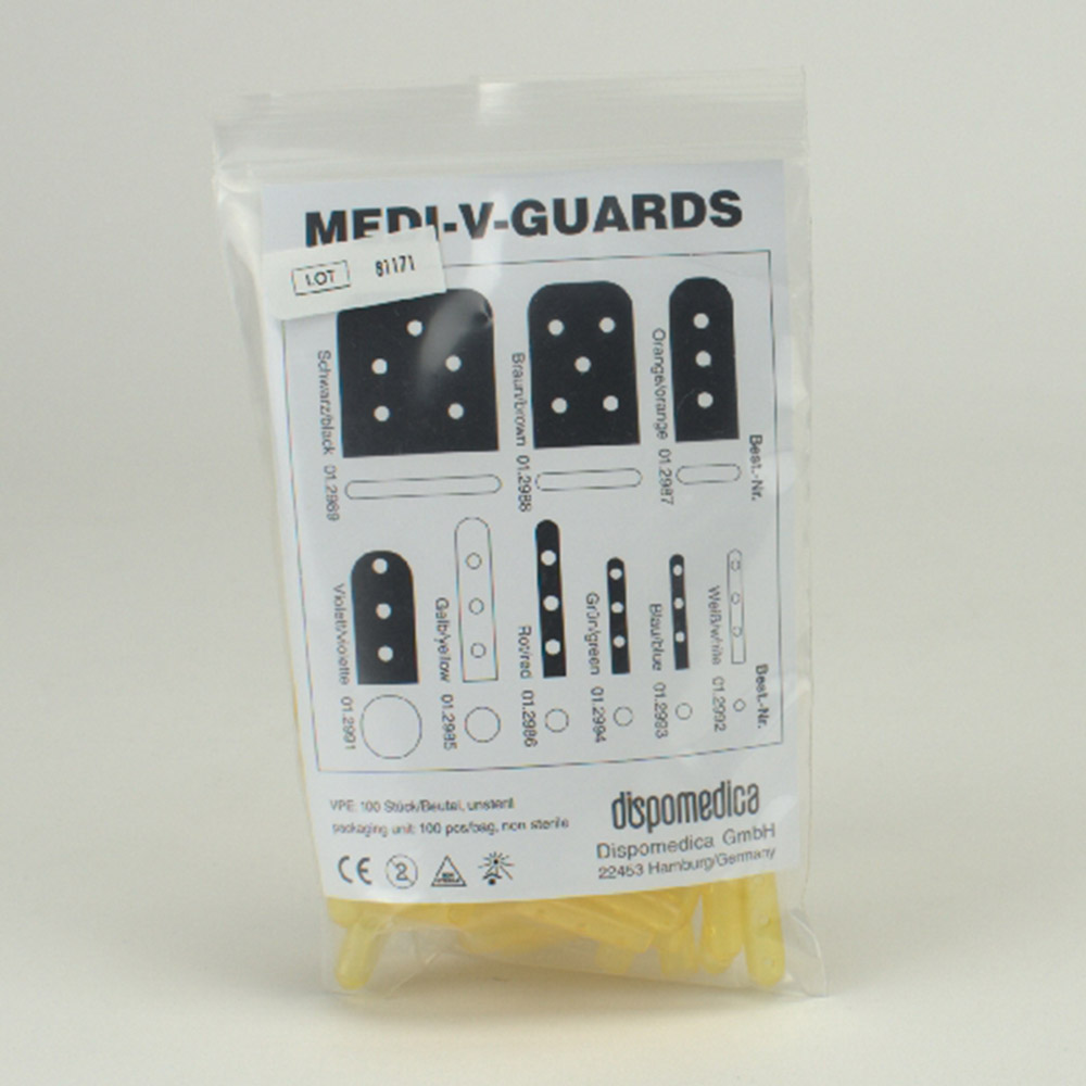 Medi-V-Guards gelb 4,8mm 100St