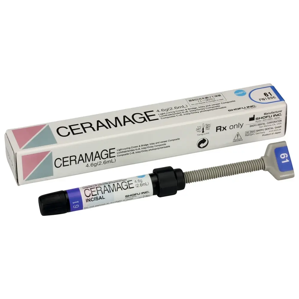 SHOFU CERAMAGE - Spritze 4,6 g Komposit inzisal 61