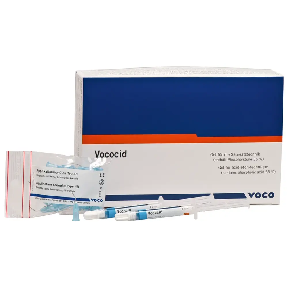 Vococid - Packung 5 x 2 ml Spritze, Applikationskanülen Typ 48