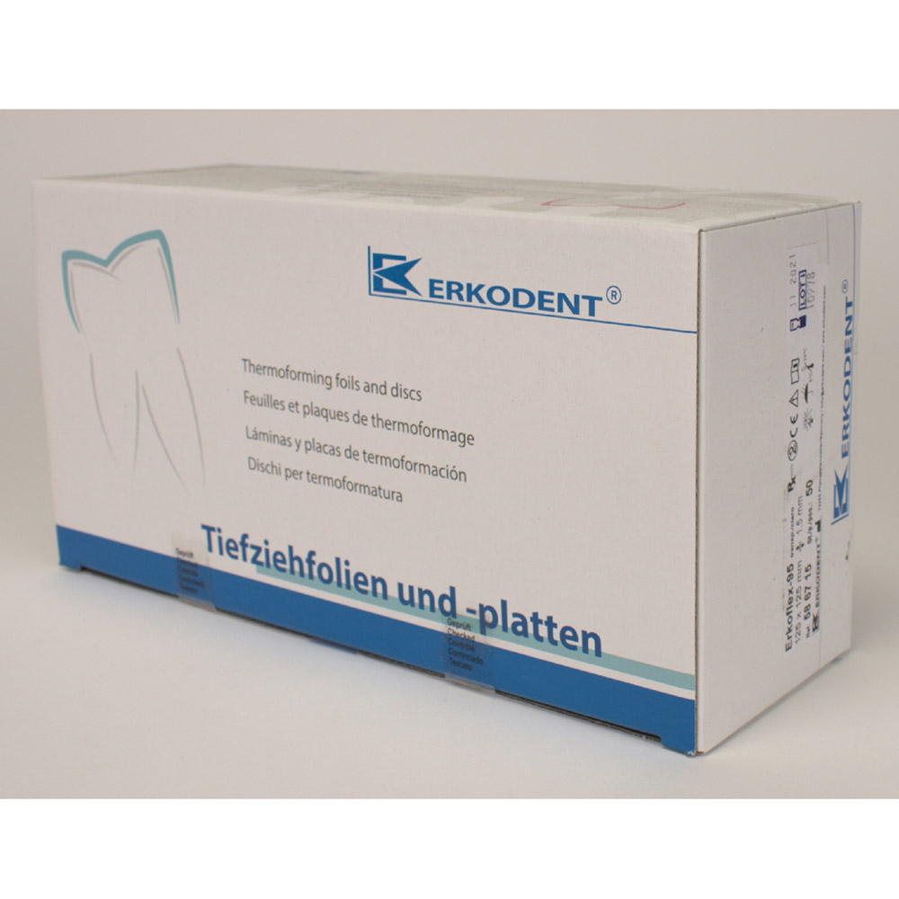 Erkoflex-95 1,5/125x125 transpa 50St