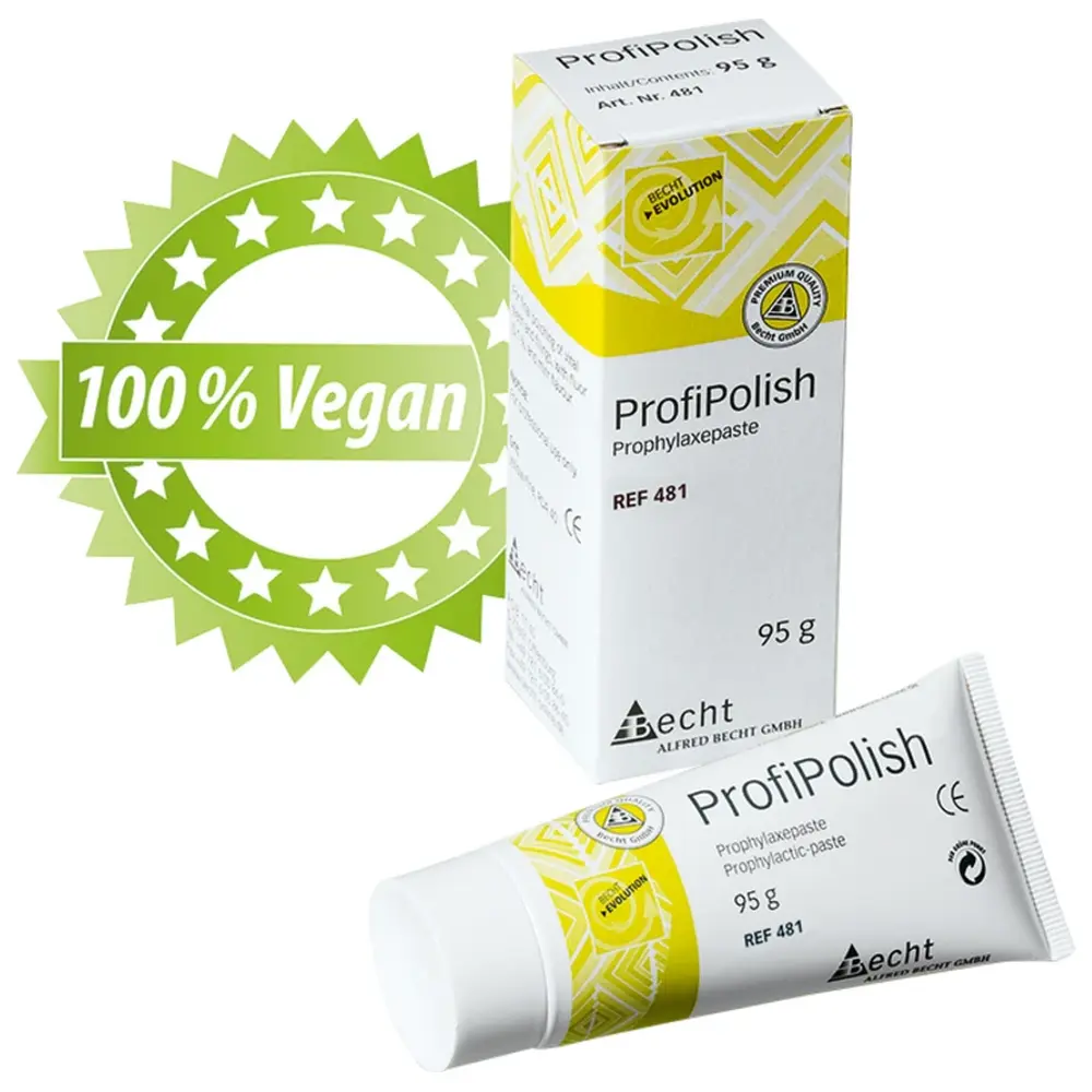 Becht ProfiPolish - Tube 95 g gelb, RDA 40
