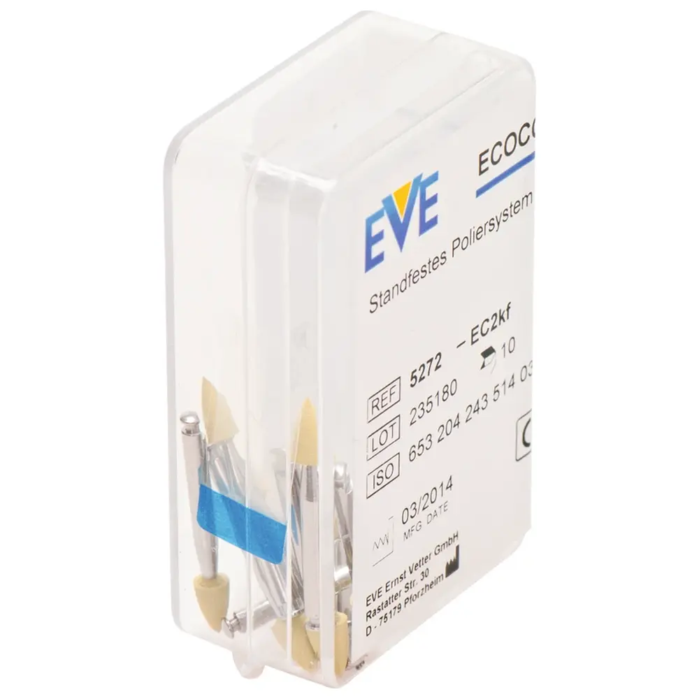 EVE Ernst Vetter EVE ECOCOMP - Packung 10 Stück dunkelgelb fein, RA, EC2Km