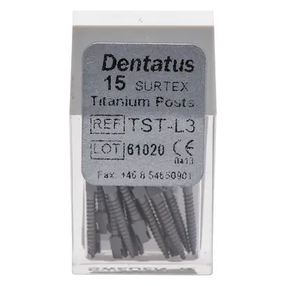Dentatus AB DEN Surtex Wurzelstift TITAN L3 Pa 15