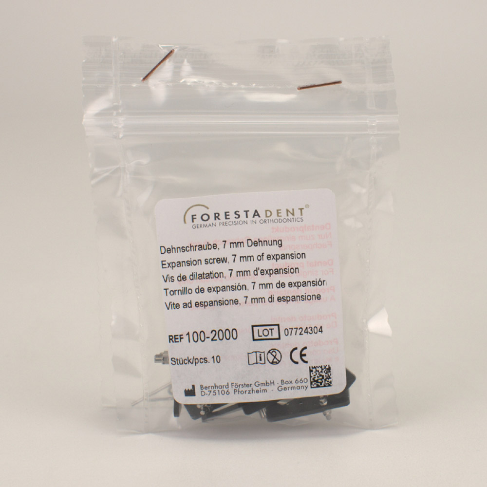 Dehnschraube uni. Edelst. 7mm OK+UK 10St