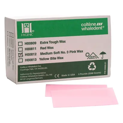 COLTENE HYGENIC® Wachse - Packung 2,25 kg Wachs rosa, Nr. 3