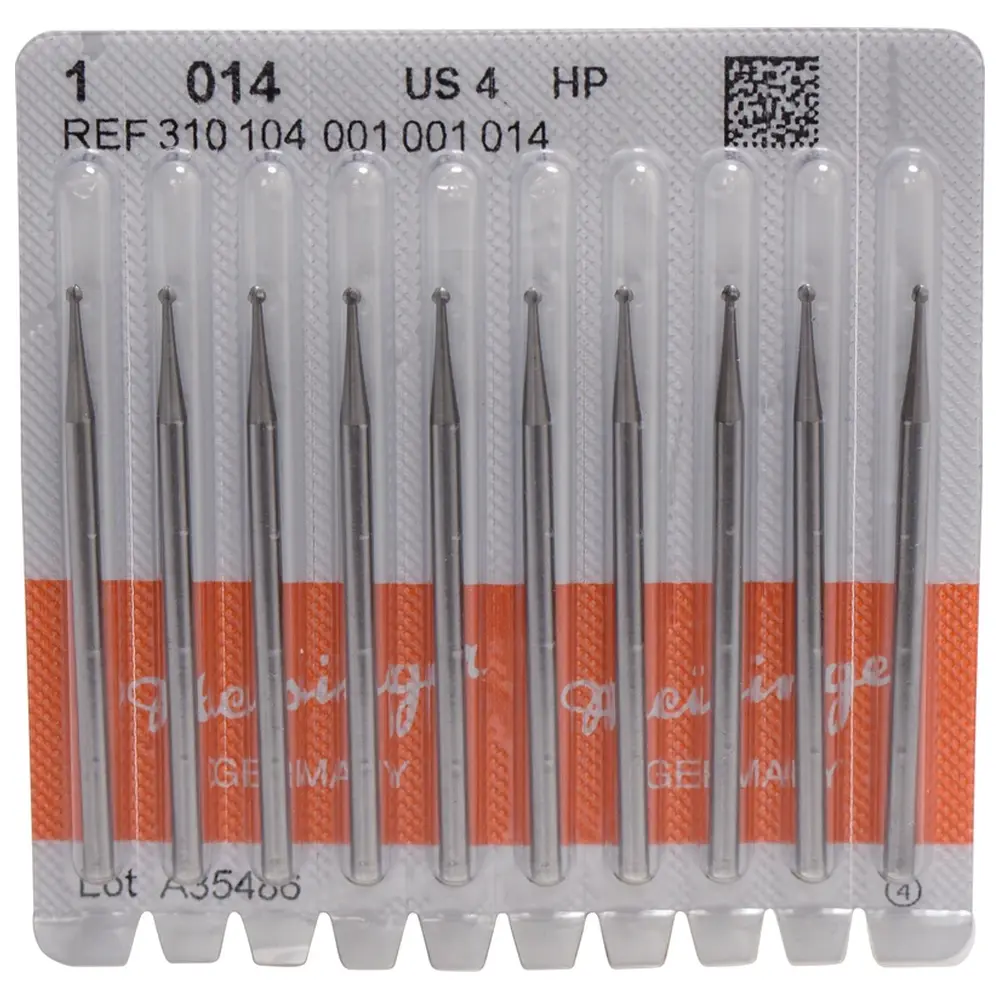 Hager & Meisinger Stahlbohrer 1 - Packung 10 Stück HP, Figur 001, ISO 014