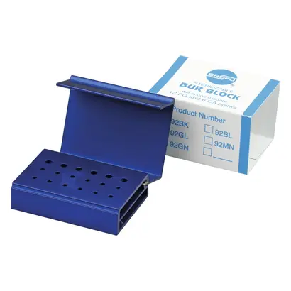 Shofu Dental GmbH Aluminium Bur Block blau St
