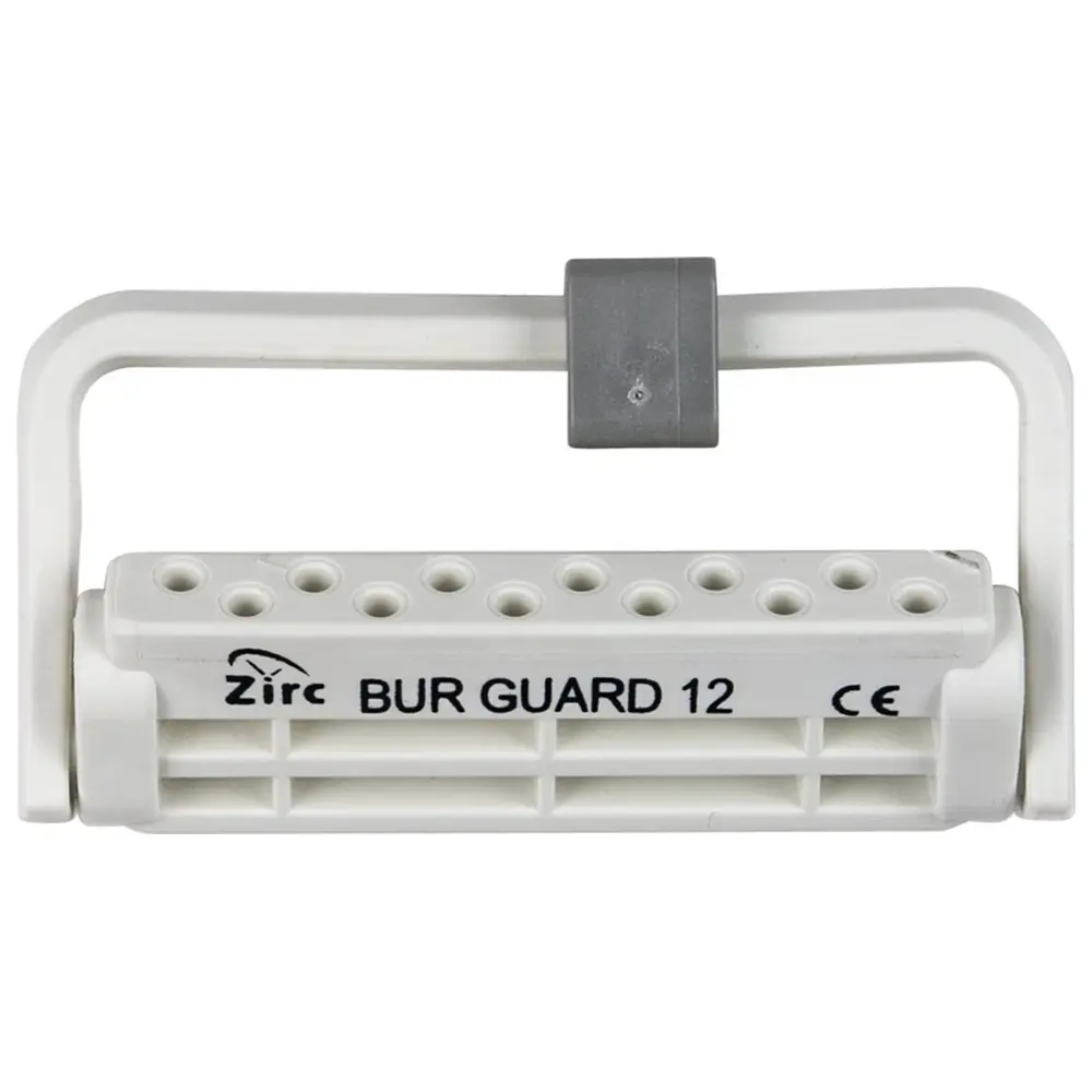 Medicom Steri-Bur Guards - Stück für 12 Instrumente, weiß, 7,3 x 3,9 x 1 cm