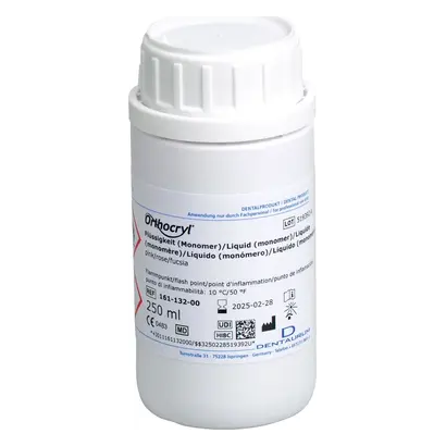 Dentaurum GmbH & Co. KG Orthocryl Flüssigkeit pink Flasche 250ml