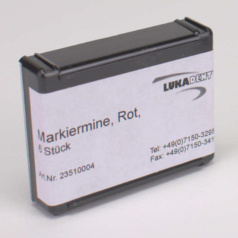 GX65716_Minen_rot_f_Parallelometer_6St Minen rot f. Parallelometer 6St