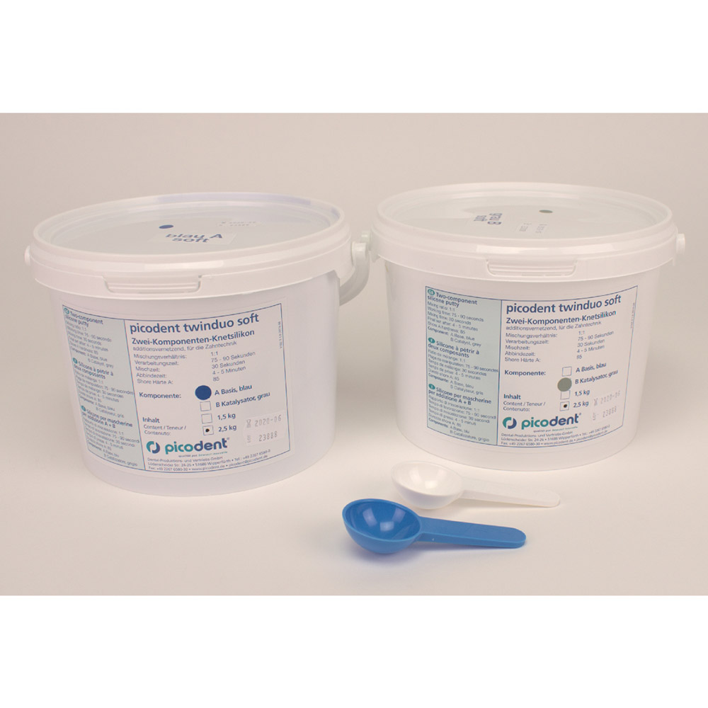 Twinduo soft blau/grau 2x2,5Kg