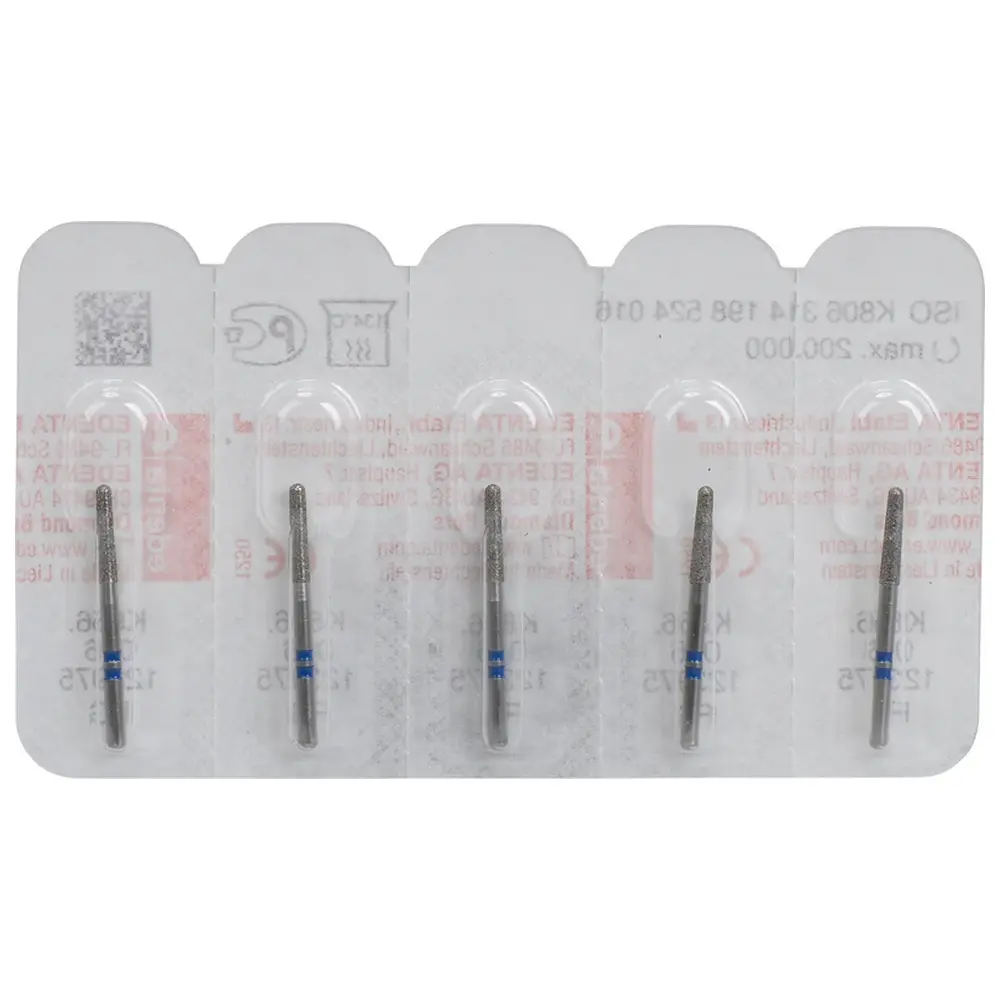 Edenta Kronentrenner K856 - Packung 5 Stück FG, Figur 198 Konus rund, 8 mm, ISO 016