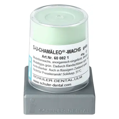 SCHULER-DENTAL S-U-Chamäleo®-Wachs - Kegel 45 g grün