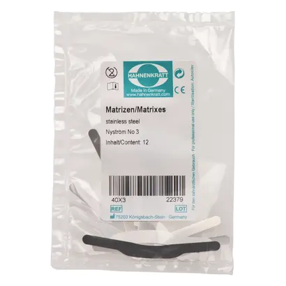 E.Hahnenkratt GmbH Matrizen S0,04mm 40/3 Pa 12