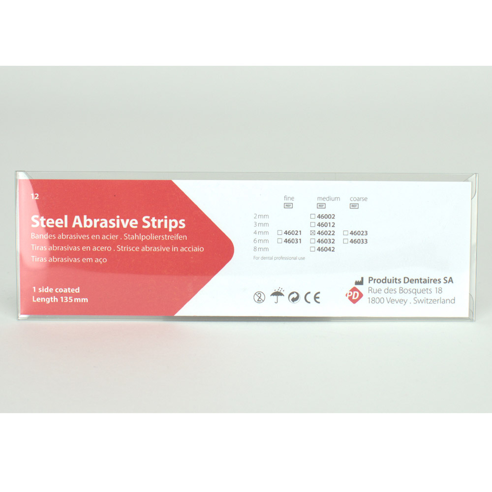 Metall Abrasiv Strips 4mm es medium 12St