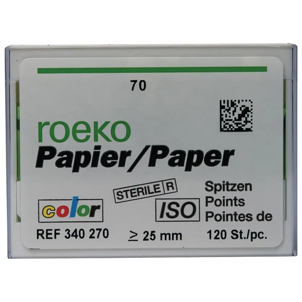 COLTENE roeko Papier Spitzen Color - Packung 120 Stück ISO 070