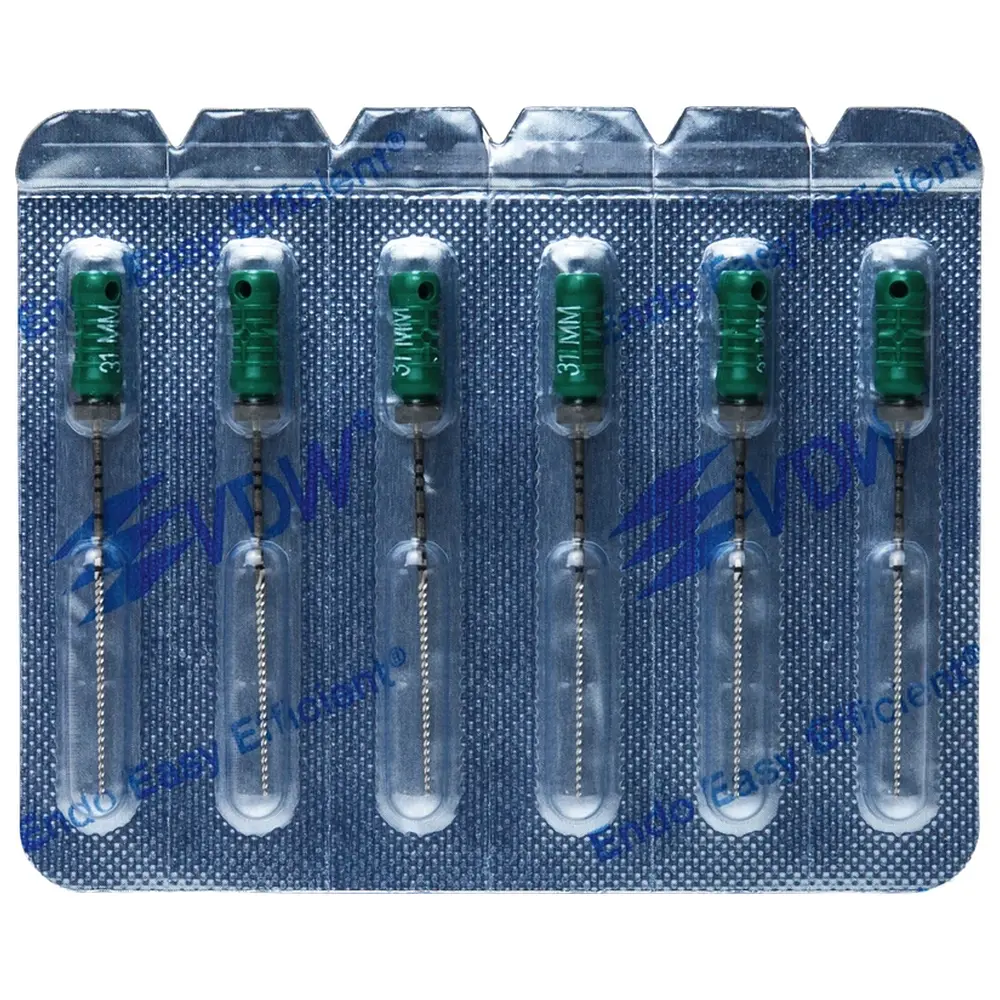 VDW STERILE K-Feilen - Blisterpackung 6 Stück 31 mm ISO 035